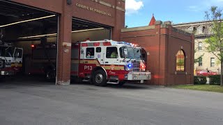 *HORN \u0026 SCREAMING Q* Ottawa Fire Service P13A Responding.