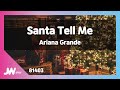 [JW노래방] Santa Tell Me / Ariana Grande / JW Karaoke