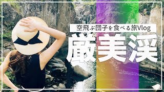 【岩手旅レポ】絶景スポットで空飛ぶ団子を食べる厳美渓Vlog