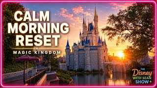🔴 LIVE: Magic Kingdom Morning at Disney World | Main Street, Monorails, Characters & Calm | Day 273