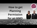 How To Get Planning Permission For An HMO