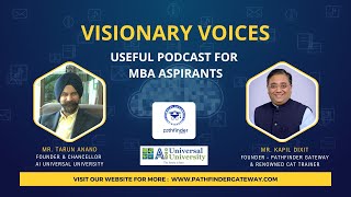 visionary voices with mr. Tarun Anand, founder \u0026 chancellor of universal Ai university