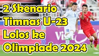 Skenario Timnas Indonesia U 23 Lolos Ke Olimpiade Paris 2024 Usai Kalah ...