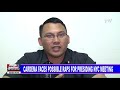 cardema faces possible raps for presiding nyc meeting