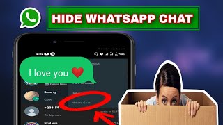 Lock & Hide WhatsApp chat | How to Whatsapp chat from your Partner
