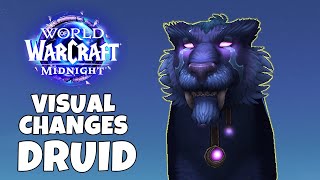 Midnight Visual Changes - Druid