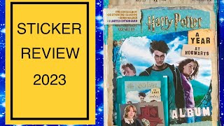 Harry Potter A Year At Hogwarts Sticker Album Review (2023)
