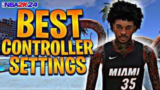 BEST CONTROLLER SETTINGS FOR ALL BUILDS IN NBA 2K24!