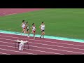 鞘ヶ谷記録会　ナイター長距離記録会　5000m　6組　2018年6月2日