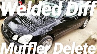 Gs300 Welded Diff and Muffler Delete