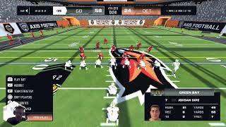 Axis Football 23 Gameplay & Franchise Mode w/ Mike Lowe