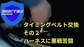 ハーネス外しに四苦八苦するの巻〜タイミングベルト交換その２〜