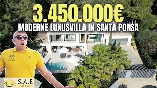 MODERNE MALLORCA LUXUSVILLA IN SANTA PONSA?!