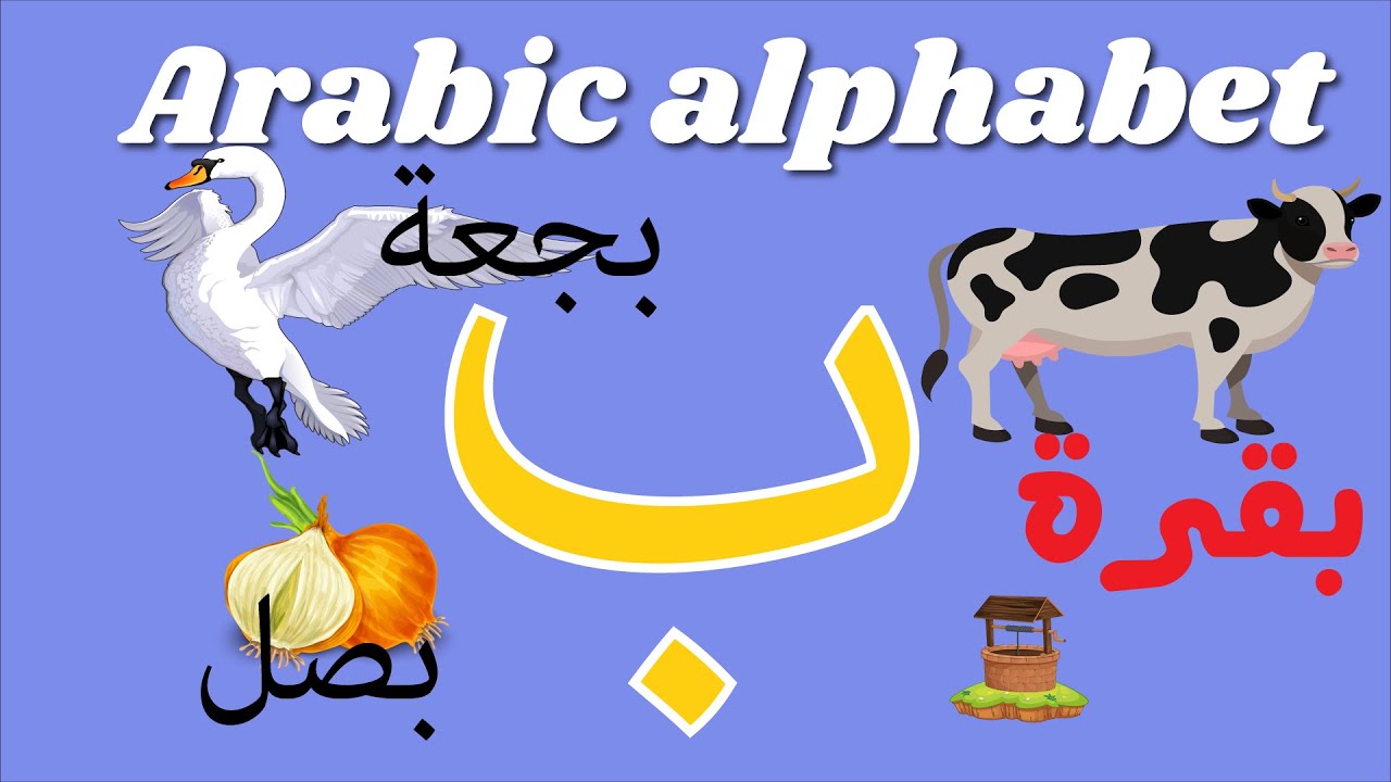 Arabic Alphabet 02 [ B ] BA / الحروف العربية / حرف الباء - YouTube