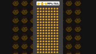 👉👶👈99% FAIL CAN YOU FIND IT #emojichallenge #emojigame