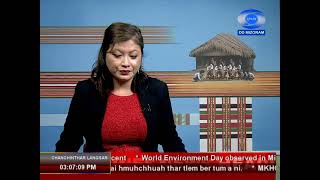 DD News Mizoram | 5th June 2021 | 3 pm