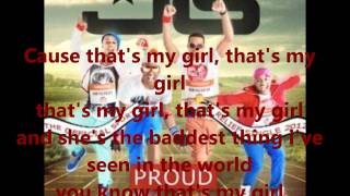 JLS that's my girl with lyrics