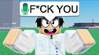 I Broke Every RULE In Roblox VOICE CHAT!