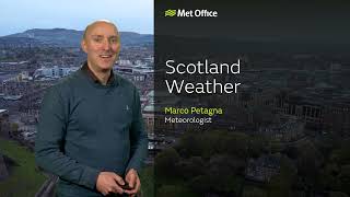 26/01/2025 – Wet and windy night ahead  – Scotland Weather Forecast UK – Met Office