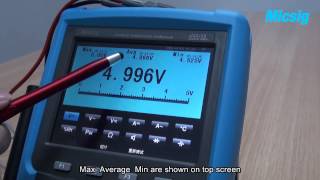 Handheld Oscilloscope Multi Meter