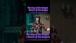 The way of the dragon ( Return of the dragon ) Chuck Norris , Bob Wall fight scenes #martialarts
