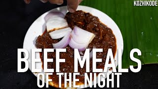 കോഴിക്കോട്ടെ രാത്രി ബീഫും ചോറും | Hotel Vineetha, Kozhikode | Calicut Night Food for Cheap Price