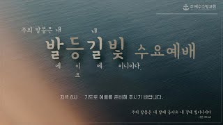 2025. 01.22. 주예수소망교회 수요발등길빛 예배 : 열왕기상 18:41~46 - 하상길 목사