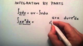 What is Integration by Parts - How to do Integration by Parts