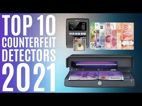 What machine detects fake banknotes?