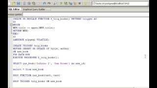 PostgreSQL tutorial - functions (Lesson 8)