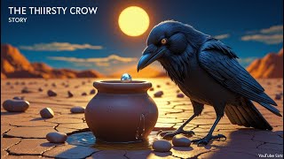 The Thirsty Crow Story | Classic Moral Tale for Kids with Life Lesson