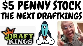 PENNY STOCK THE NEXT DRAFTKINGS | $5 SPORTS BETTING & IGAMING ROBINHOOD AND WEBULL