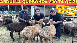 ABDULLA QURBONOV YANA NARXLARDI 300 M8NGDAN TUSHURVORDI