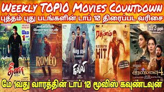New Movies Top 10 Countdown | Latest Tamil Movies Weekly Top 10 Countdown | May 1st Week #top10