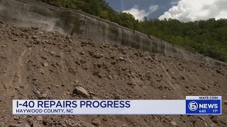 I-40 repairs progress