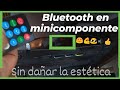 COMO instalar BLUETOOTH en equipo ANTIGUO [económico y sin dañar la estética del panel]