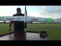 new kavan pulse 2200 v2 pnf epo rc glider plane 4s power maiden flight