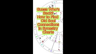 How to Find Old Soul Connections in Synastry Charts #astrologyjane