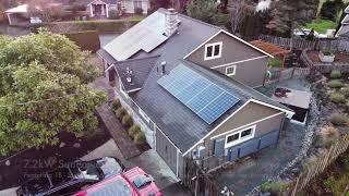 7.2kW SunPower Solar + 24.5kWh Storage in Kirkland, WA