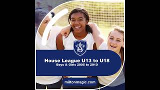 Milton Youth Soccer U13 to U18 - House League