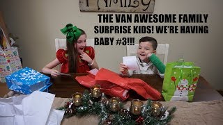 Surprise kids! We're having baby #3!!! (Okinawa, Japan)