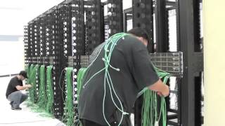 Cabling a SoftLayer Data Center Server Rack