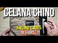 Unboxing Celana Chino Murah Berkualitas Paling Laris Di Shopee | TRANSWORLD