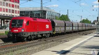 Train For Breakfast #005 BR1116 with Self Unloading wagons in Munich Heimeranplatz