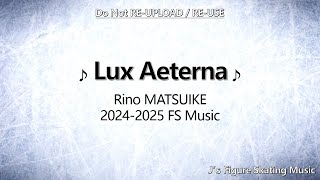 Rino MATSUIKE 2024-2025 FS Music