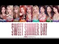 TWICE  – 'SWEET SUMMER DAY' Lyrics [Color Coded_Han_Rom_Eng]