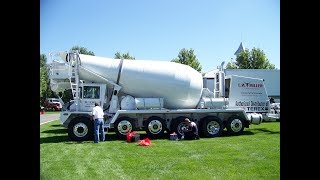 Walk-Around Terex FDB7000 Front-Discharge Transit Mixer Great Salt Lake Truck Show 8-12-11