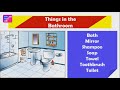 THINGS IN THE BATHROOM -  BAHASA INGGRIS SD - English Vocabulary - Cara baca, Contoh dan Soal