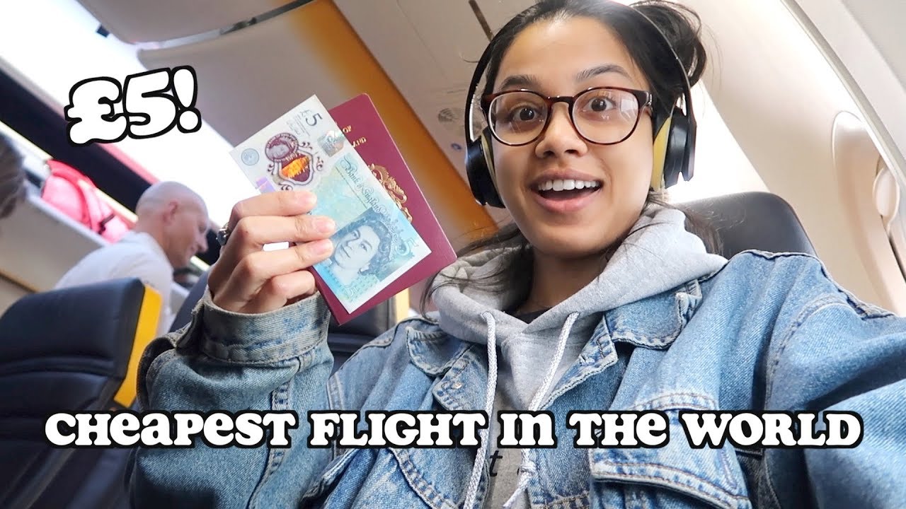 I Went On The Cheapest Flight In The World - Only £5! | Clickfortaz ...