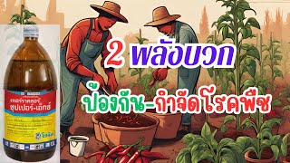 เทอราคลอซุปเปอร์ - X สูตรเสริม 2 พลัง กำจัดเชื้อราได้ 5 ชนิด